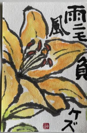 絵手紙（6月）