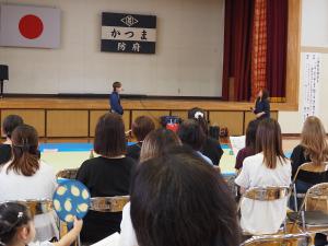 勝間人権教育講演会2