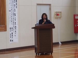 勝間人権教育講演会3