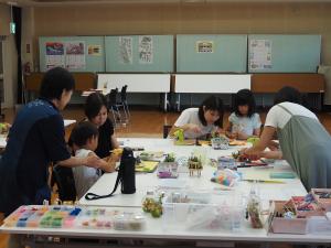 にじいろくらぶ（7月）指人形オブジェ4
