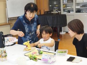 にじいろくらぶ（7月）指人形オブジェ5