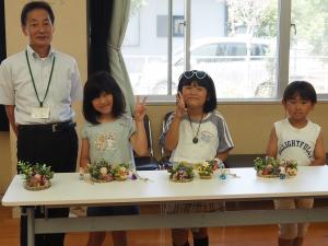 にじいろくらぶ（7月）指人形オブジェ12